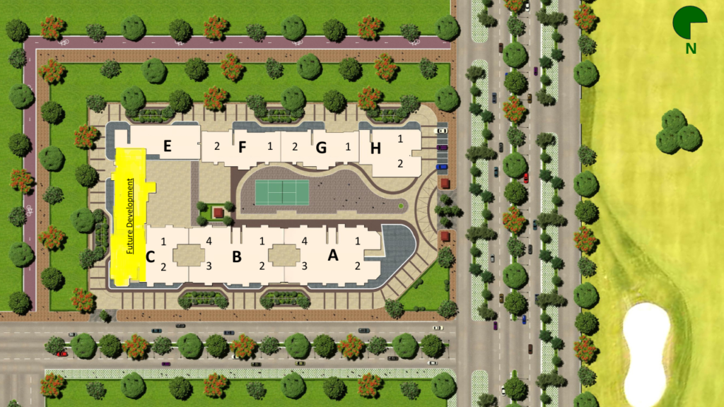 Golf island dwarka site plan